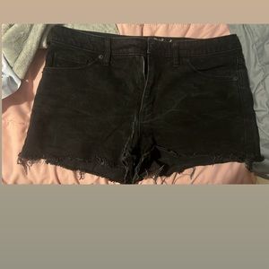 black shorts. size 12